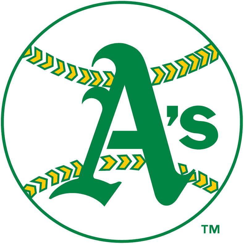 Oakland Athletics 1968-1970 Primary Logo iron on transfers for T-shirts
